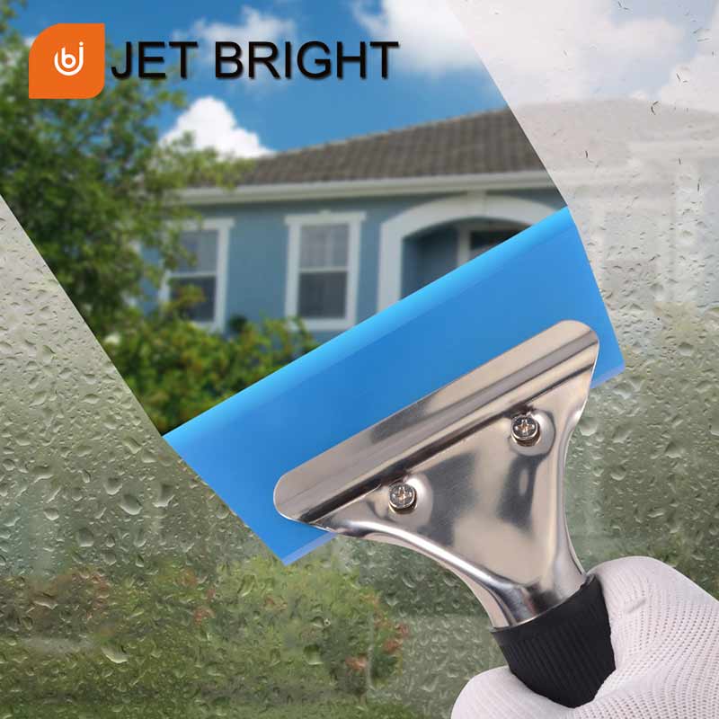 tint squeegee application for glass